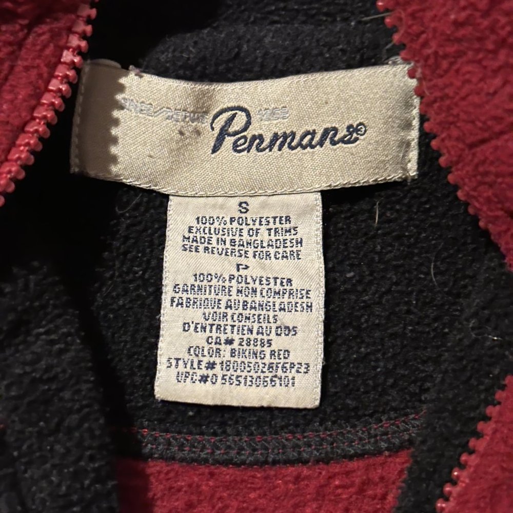 Red Fleece Jacket - Picture 3 of 3